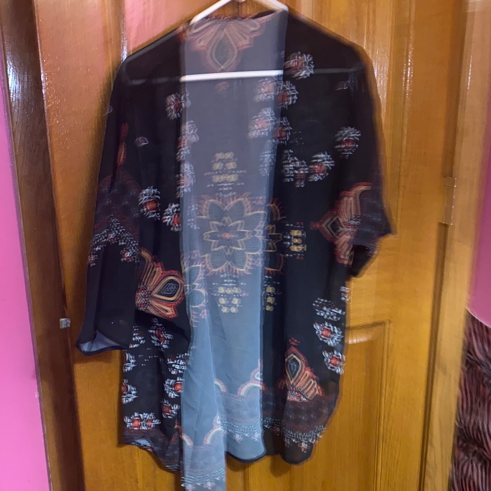Floral Patterned Kimono